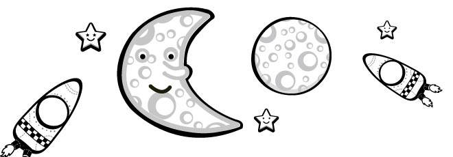 Space Display BW