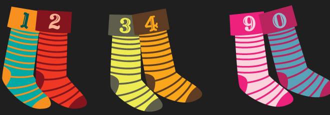 Number Stockings