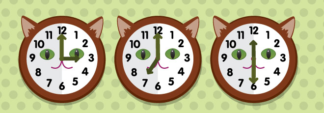 Cat Clock