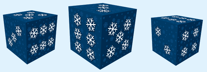 Snowflake Dice