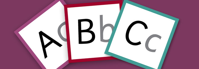 Big and Small Alphabet