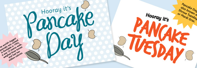 Pancake Day Display