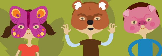 Animal Masks 2